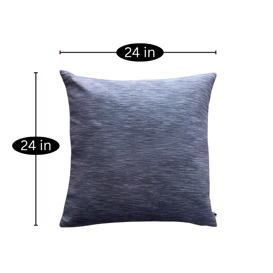 Greyish Blue Set of 2 Cushion with Quality Material