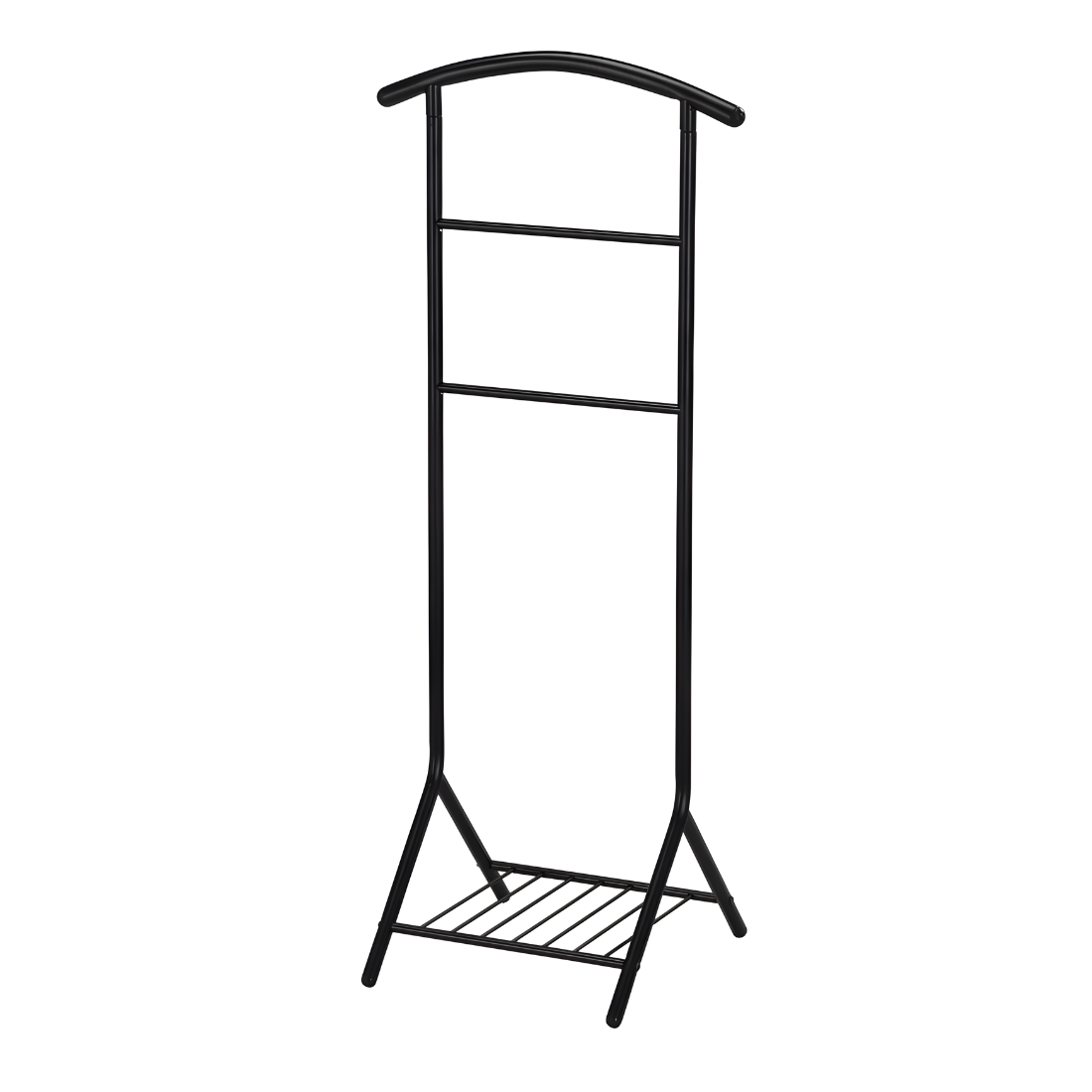 Metal Stand in Black Finish and Powder Coating