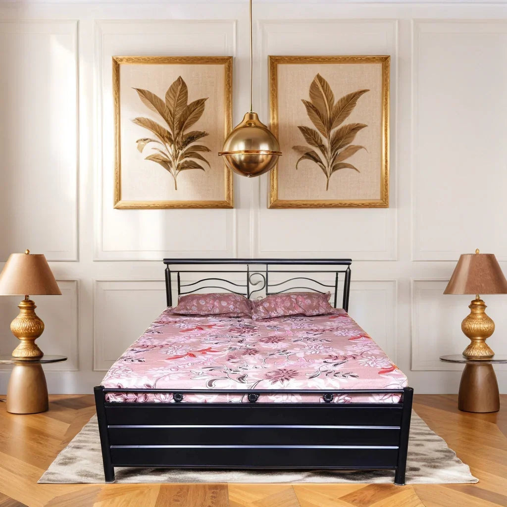 Storage Metal Bed