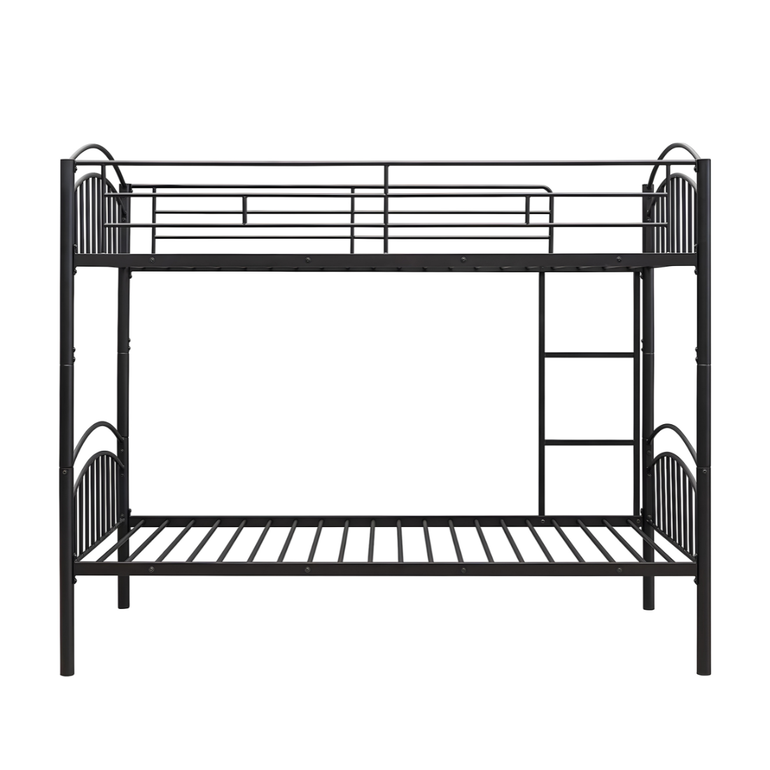 Jasper Metal Bunk Bed in Black Color