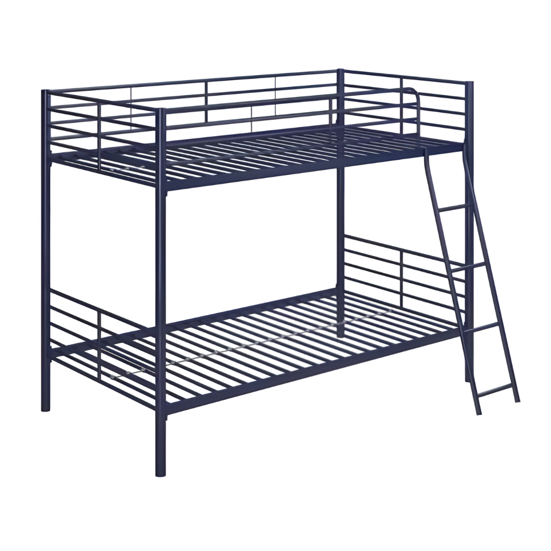 Rock Metal Bunk Bed in Blue Color