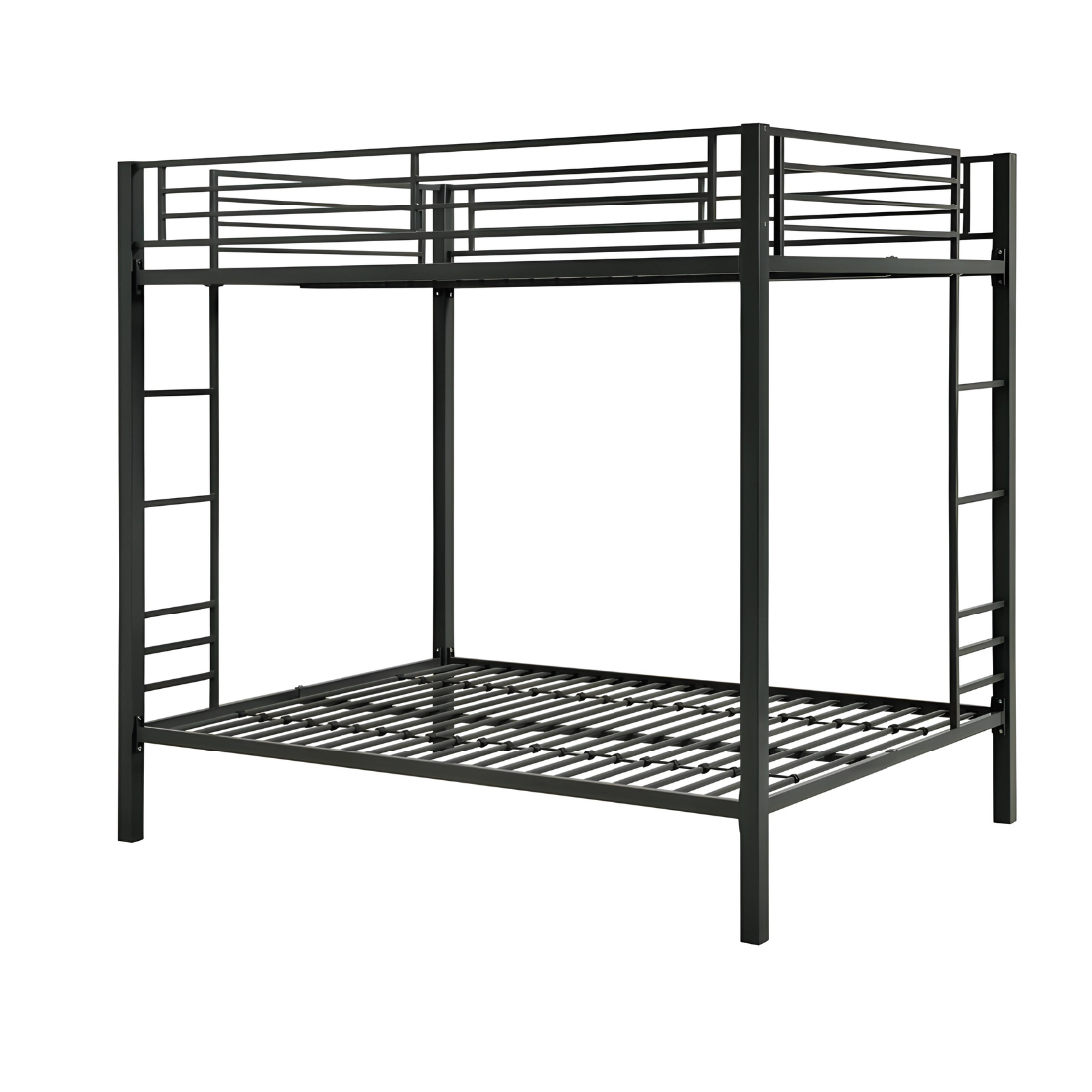 Peridot Metal Bunk Bed in Black Color