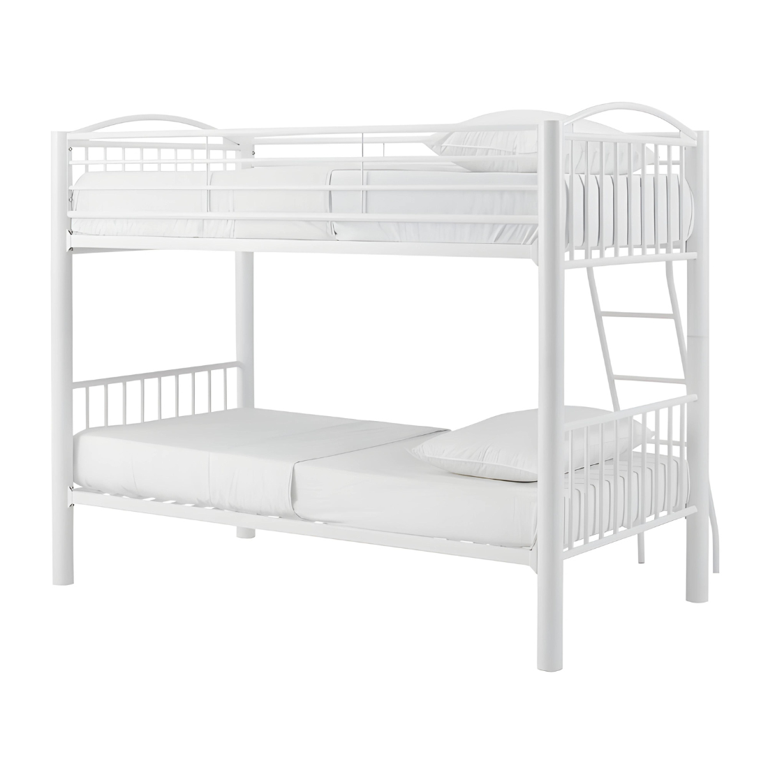 Moon Metal Bunk Bed in White Color