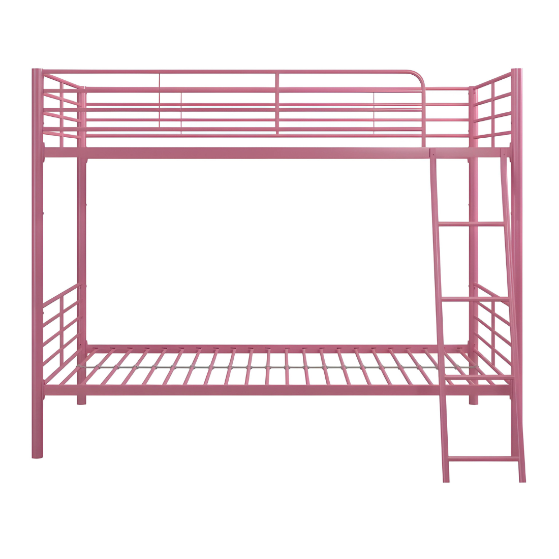 Manak Metal Bunk Bed in Pink Color