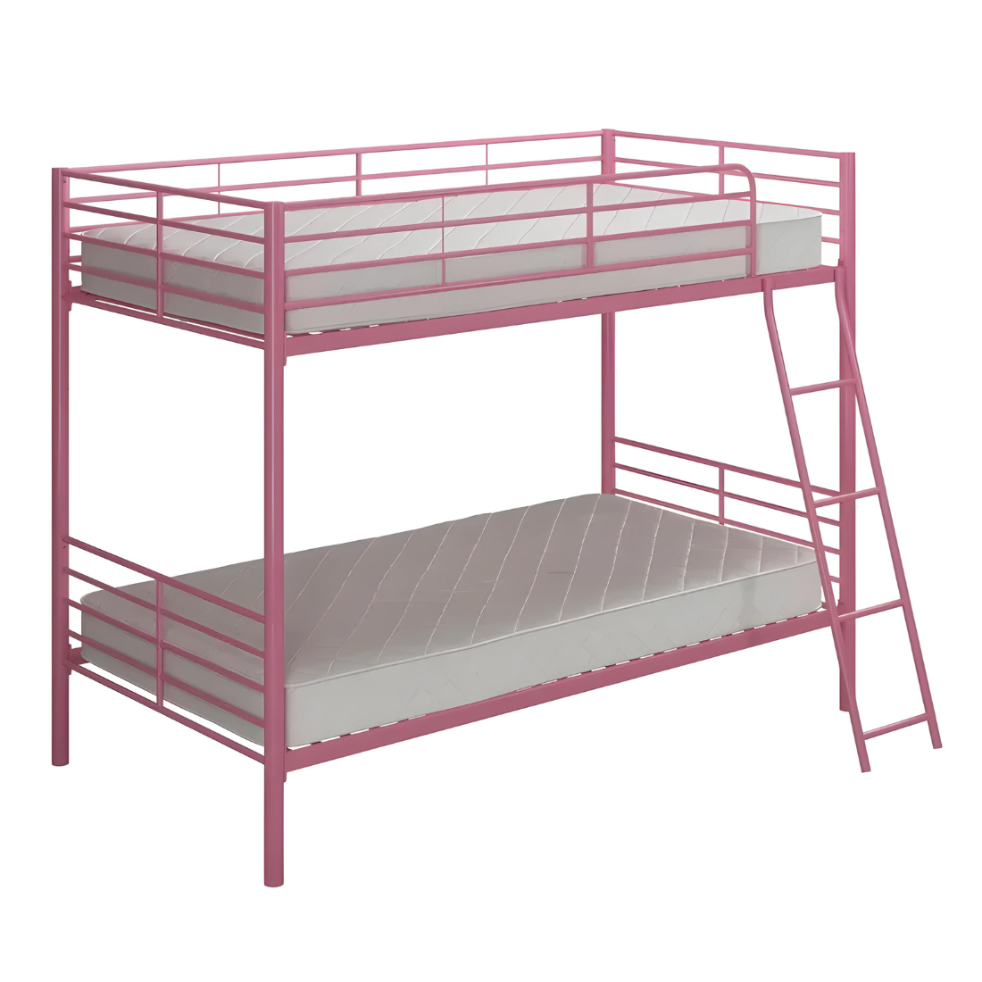 Manak Metal Bunk Bed in Pink Color