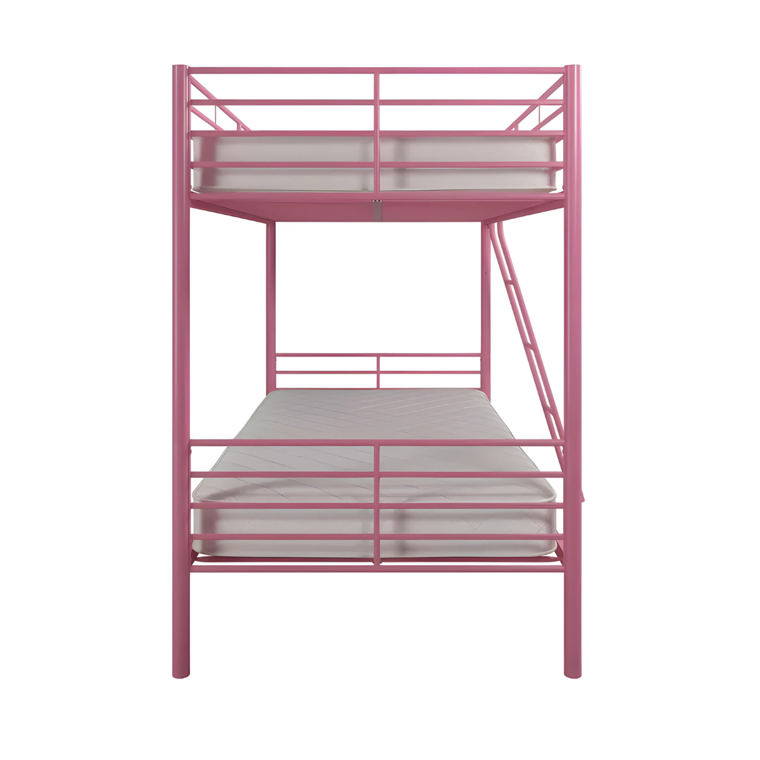 Manak Metal Bunk Bed in Pink Color