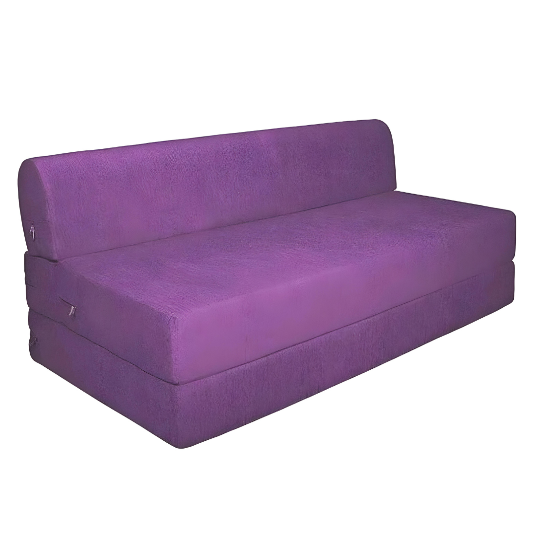 Celia Purple Foldable Mattress Sofa Bed