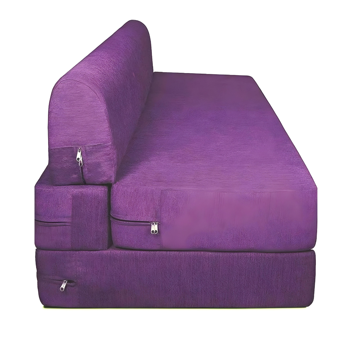 Celia Purple Foldable Mattress Sofa Bed