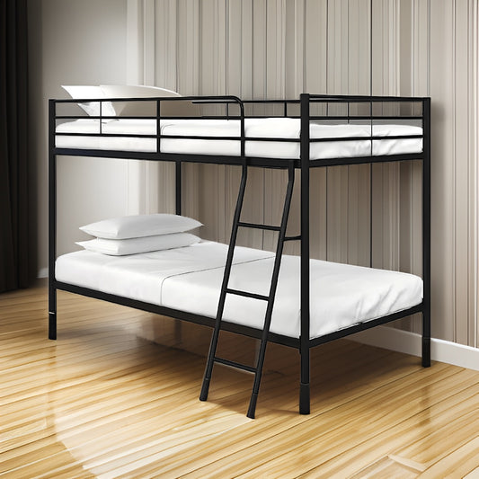 Cognus Metal Bunk Bed in Black Color