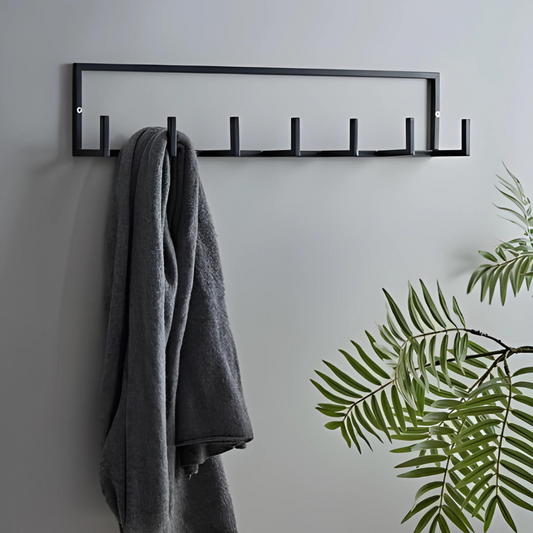 Designer Metal Stand in Black Finish and Powder Coating