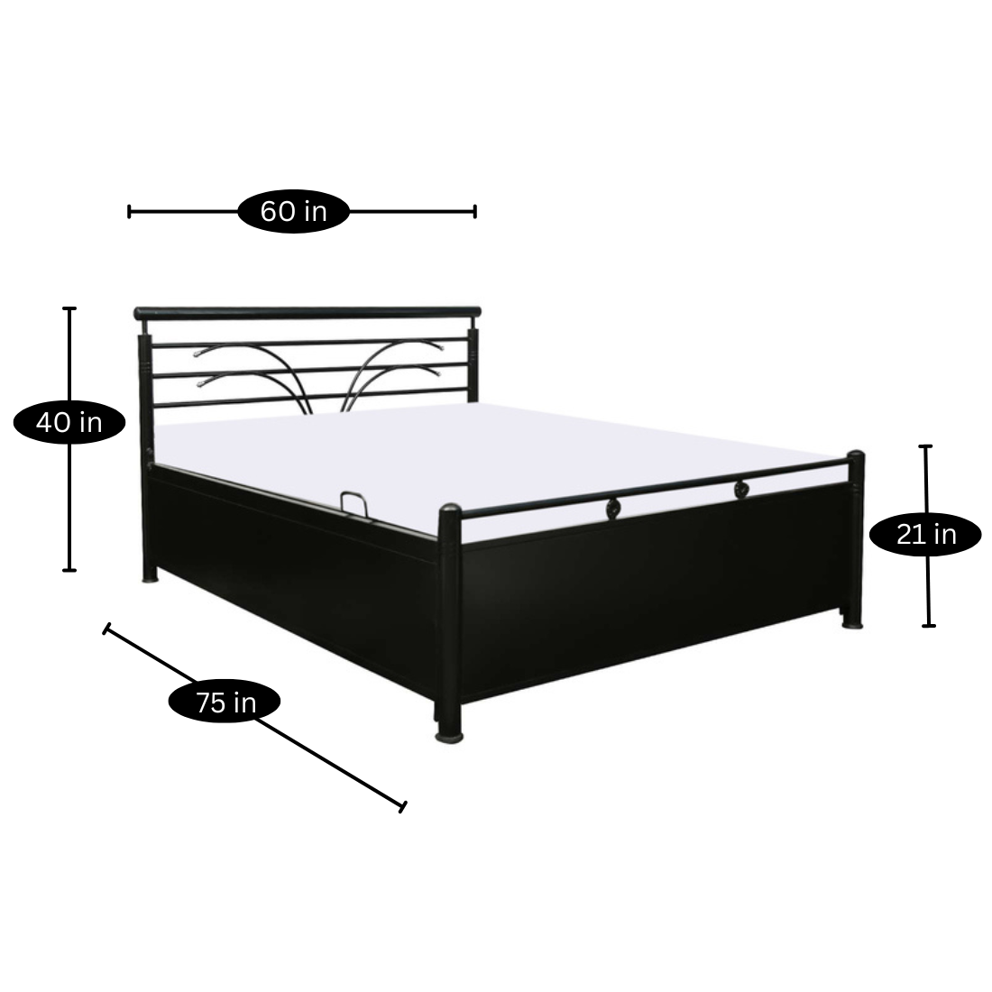 Queen Metal Bed