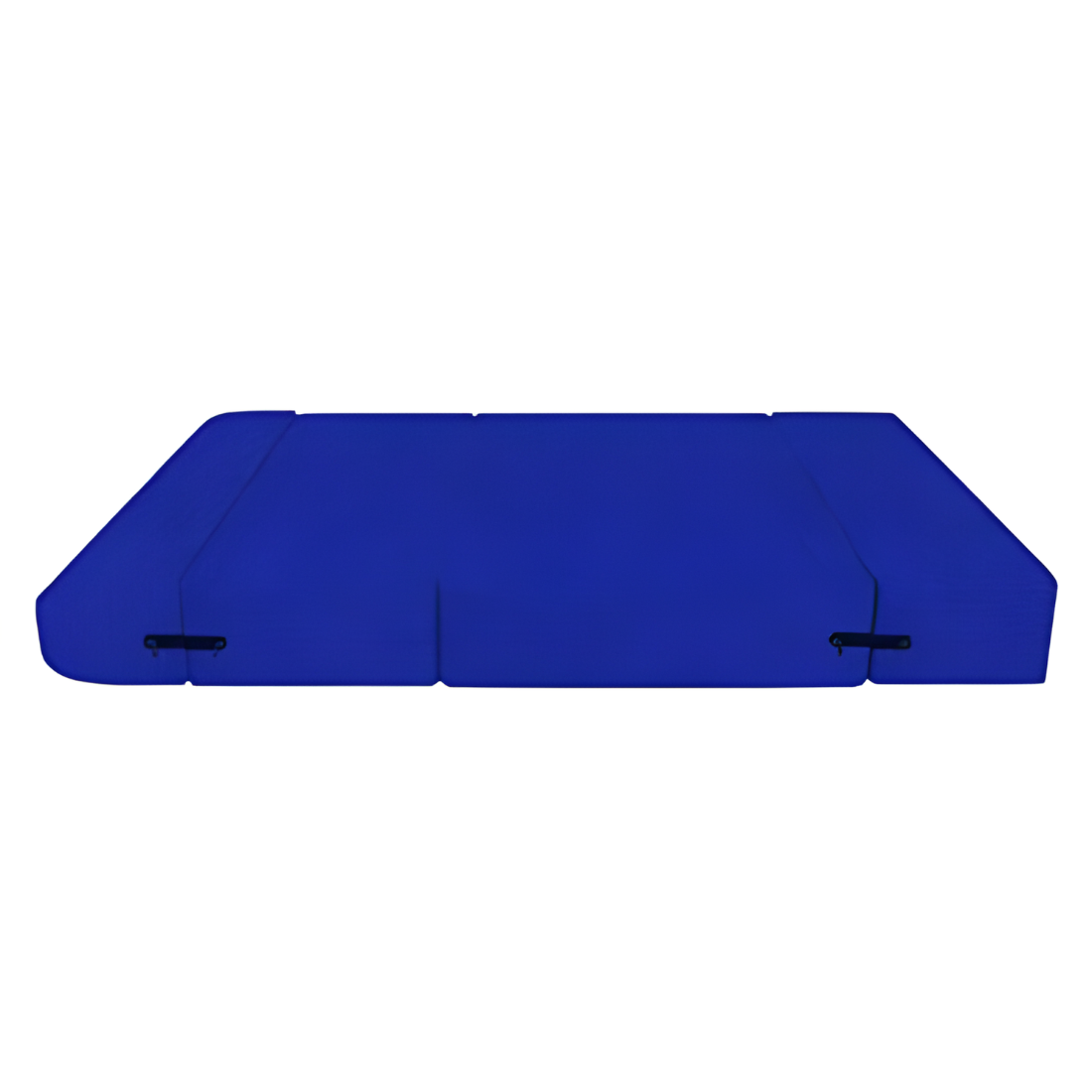 Gabby Blue Foldable Mattress Sofa Bed with Designer Cushion