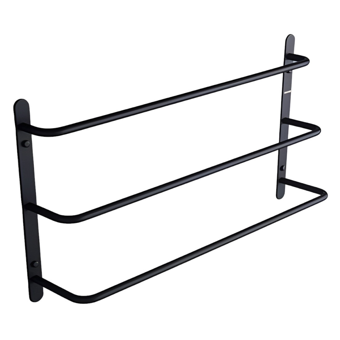 Designer Modern Multi Purpose Metal Stand in Black Finish and Powder Coating