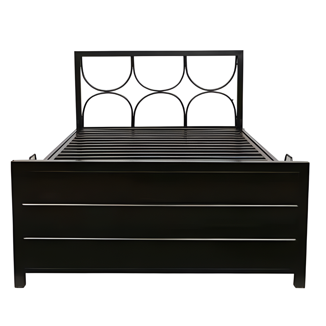 Hydraulic Metal Bed with Storage