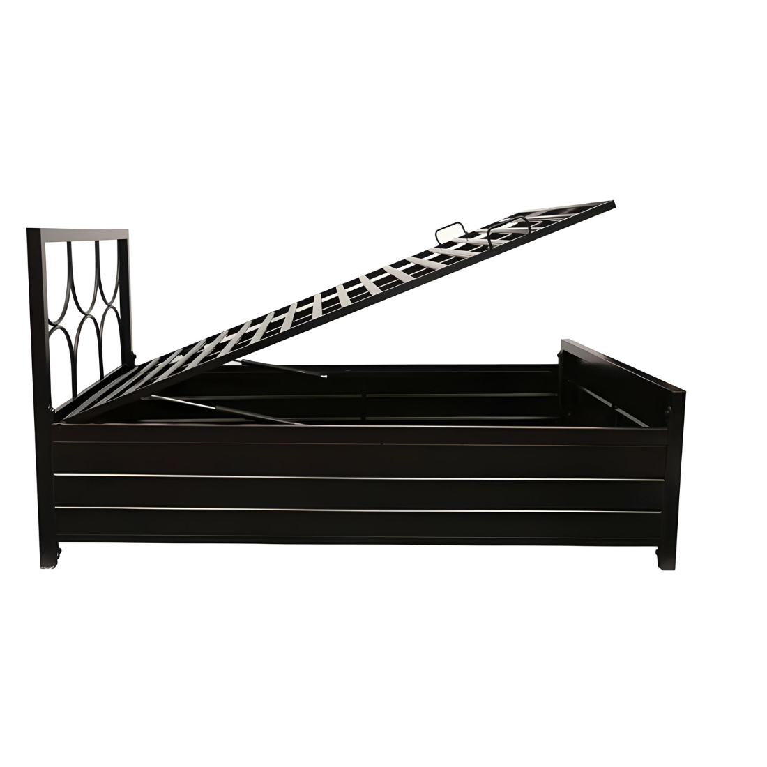 Hydraulic Metal Bed with Storage