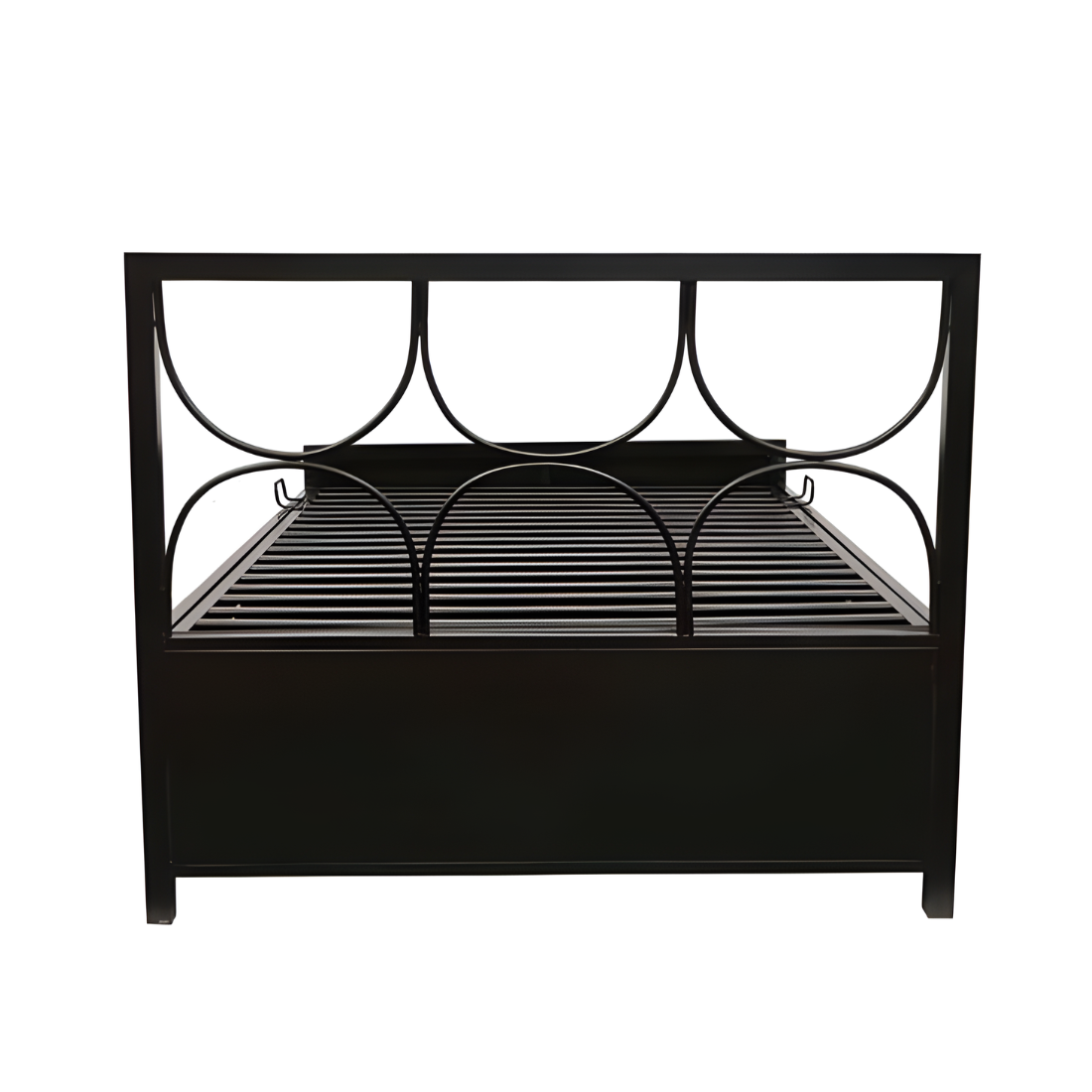 Metal Bed with Storage