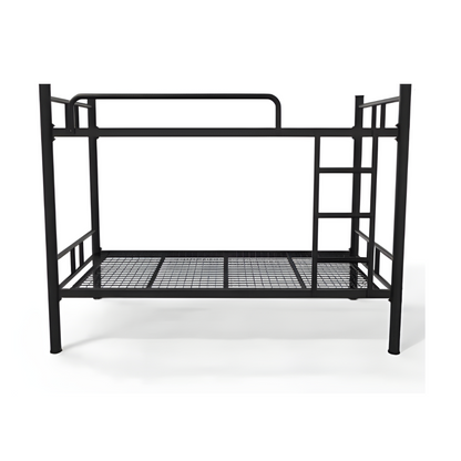 Albania Metal Bunk Bed in Black Color