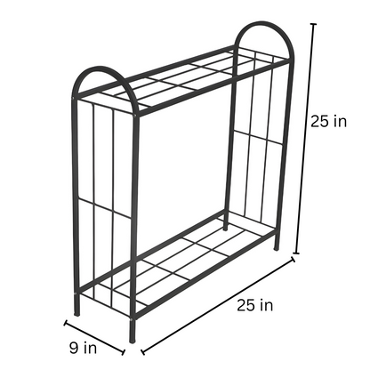 Multi Purpose Metal Stand in Black Finish and Powder Coating