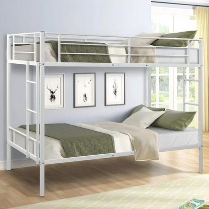 Aadi Metal Bunk Bed in White Color