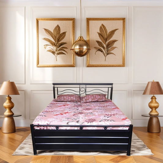 Storage Metal Bed