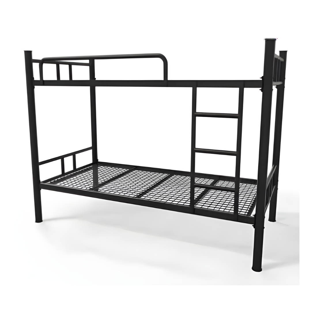 Albania Metal Bunk Bed in Black Color