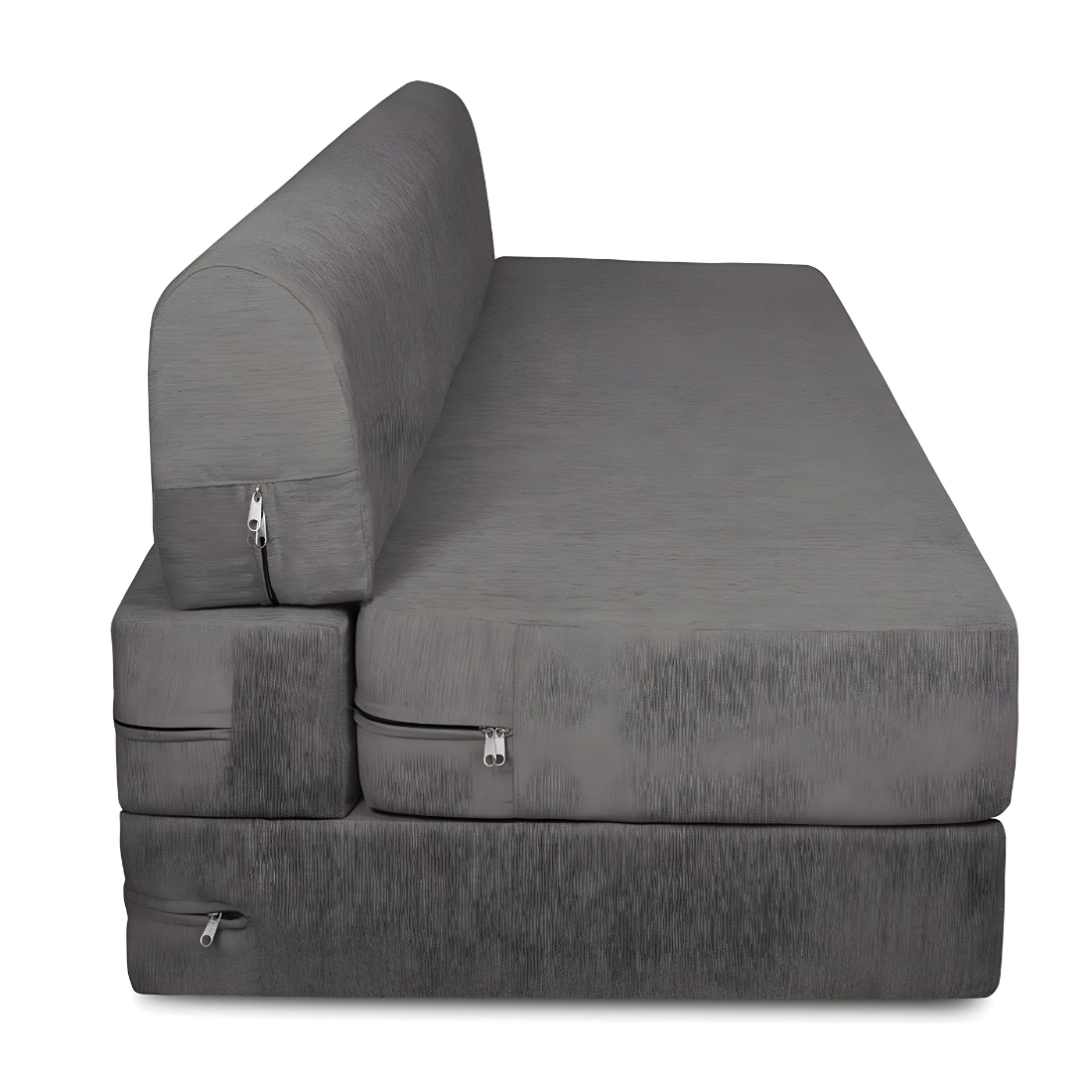 Astrid Grey Foldable Mattress Sofa Bed