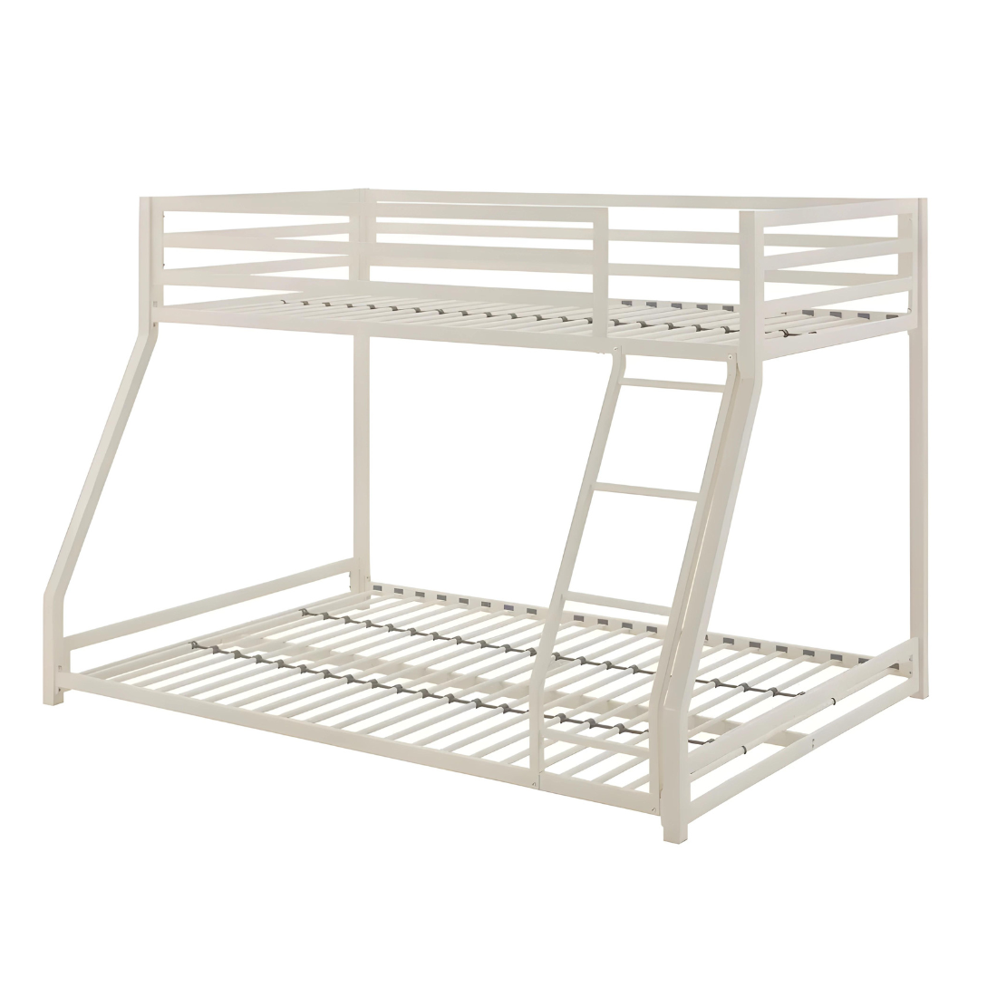 Eram Metal Bunk Bed in White Color