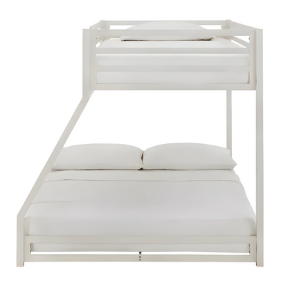 Eram Metal Bunk Bed in White Color