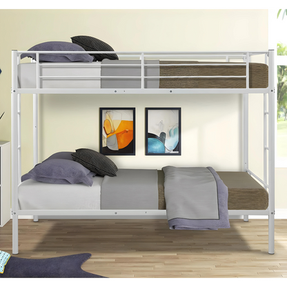 Aadi Metal Bunk Bed in White Color