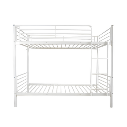 Maffie Metal Bunk Bed in White Color