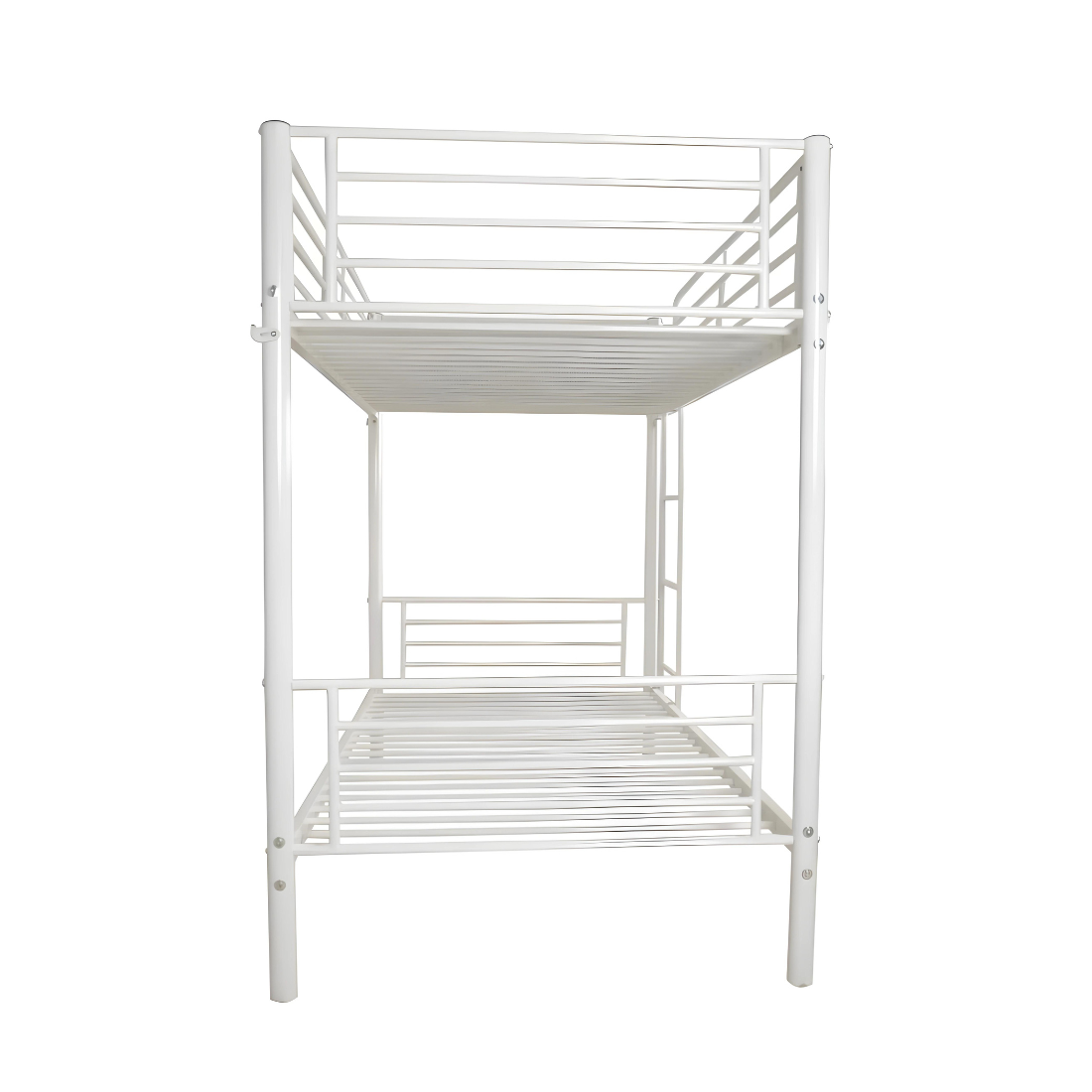 Maffie Metal Bunk Bed in White Color