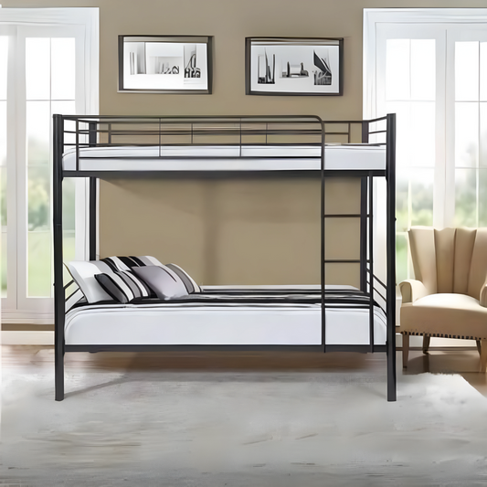 Kylie Metal Bunk Bed in Black Color