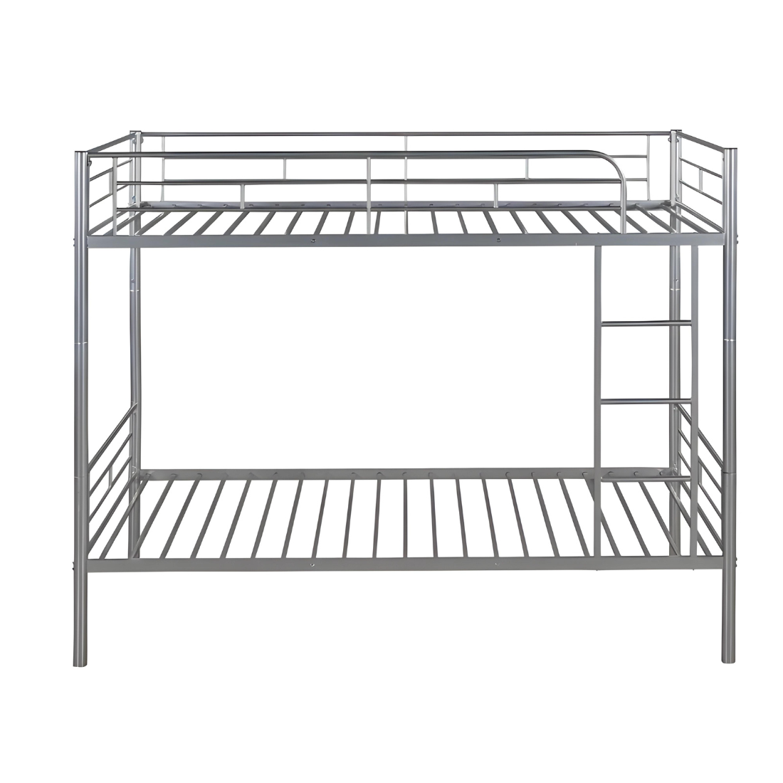 Cloud Metal Bunk Bed in Silver Color