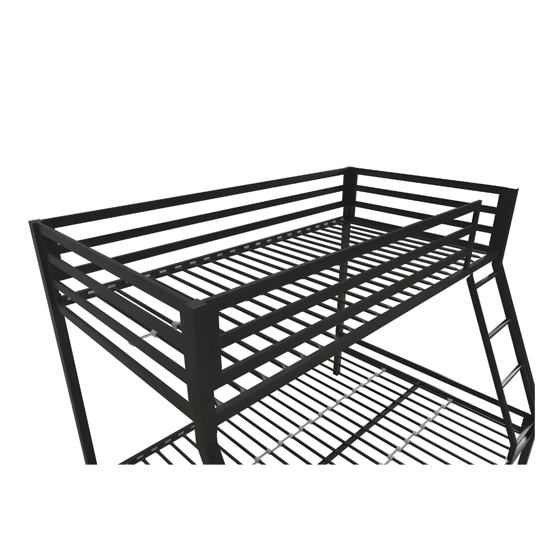 Agate Metal Bunk Bed in Black Color