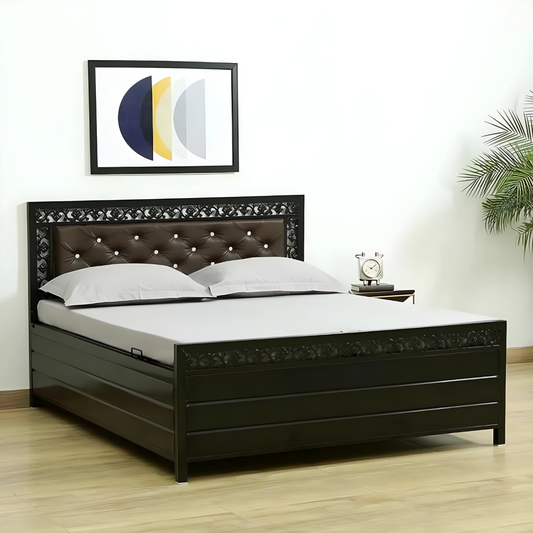 Storage Metal Bed