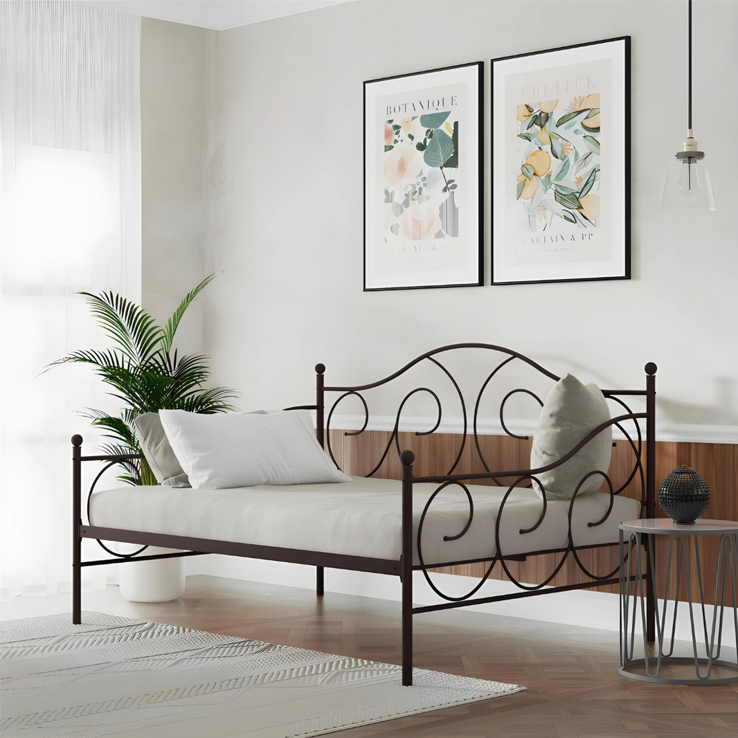 Metal Divan Metal Sofa: Get best quality metal sofa in India – Vibrant Interior and ...