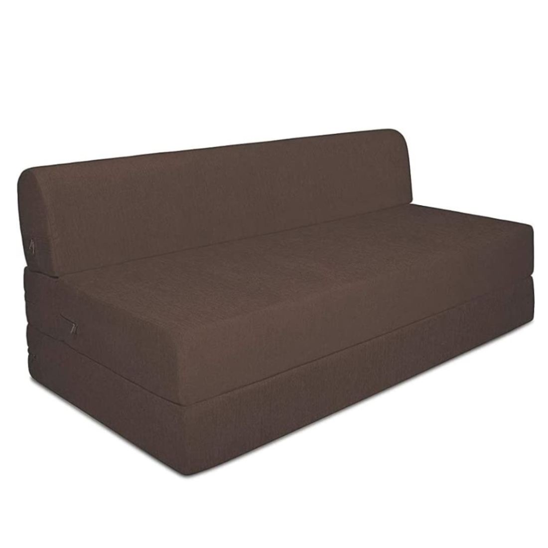 Etta Brown Foldable Mattress Sofa Bed