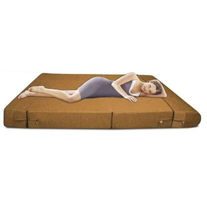 Nadia Camel Foldable Mattress Sofa Bed