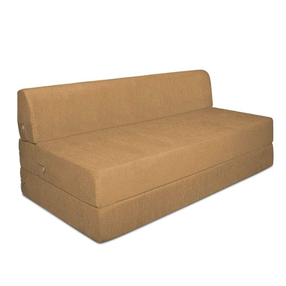 Nadia Camel Foldable Mattress Sofa Bed