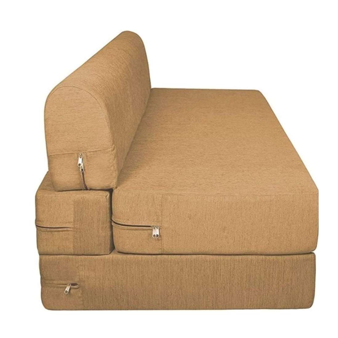 Nadia Camel Foldable Mattress Sofa Bed