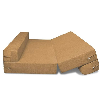 Nadia Camel Foldable Mattress Sofa Bed