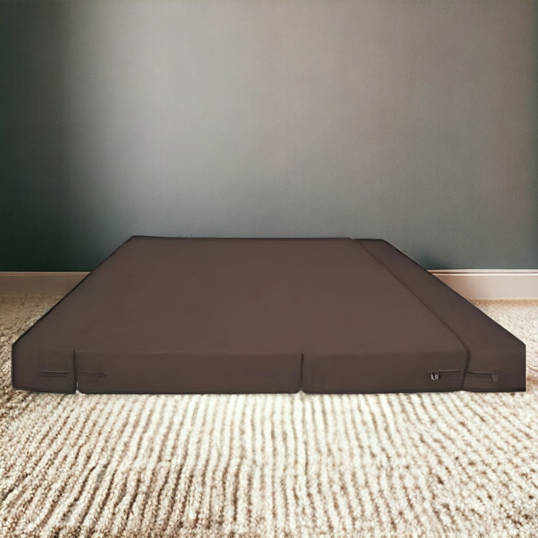 Etta Brown Foldable Mattress Sofa Bed