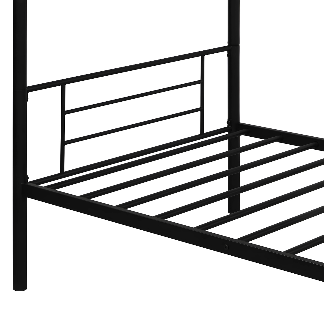 Advik Metal Bunk Bed in Black Color