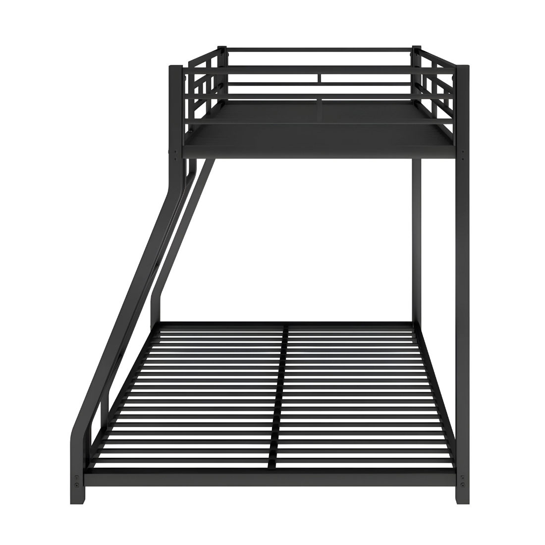 Athena Metal Bunk Bed in Black Color