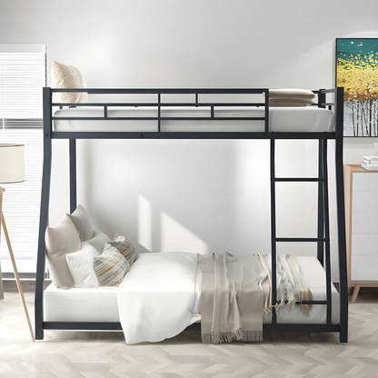 Athena Metal Bunk Bed in Black Color