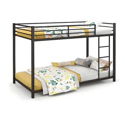 Onyx Metal Bunk Bed in Black Color