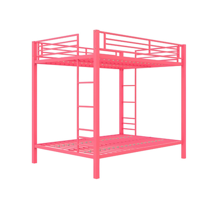 Abil Metal Bunk Bed in Pink Color