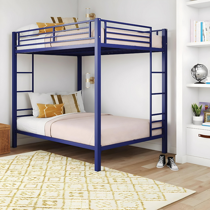 Amar Metal Bunk Bed in Blue Color