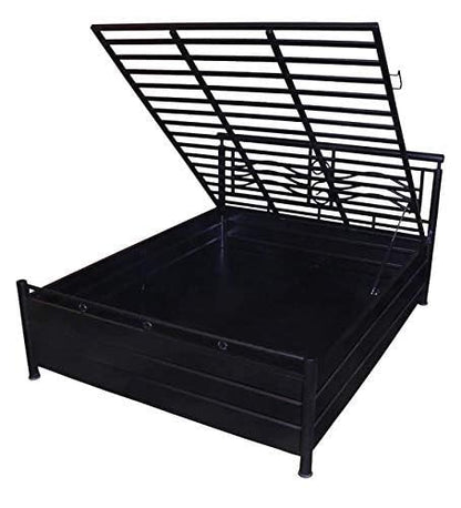 Storage Metal Bed with Hydraulics