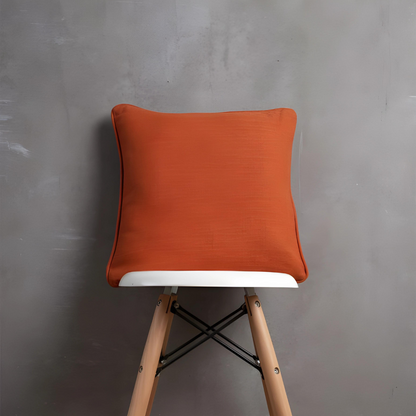 Orange Set of 2 Cushion with Quality Material